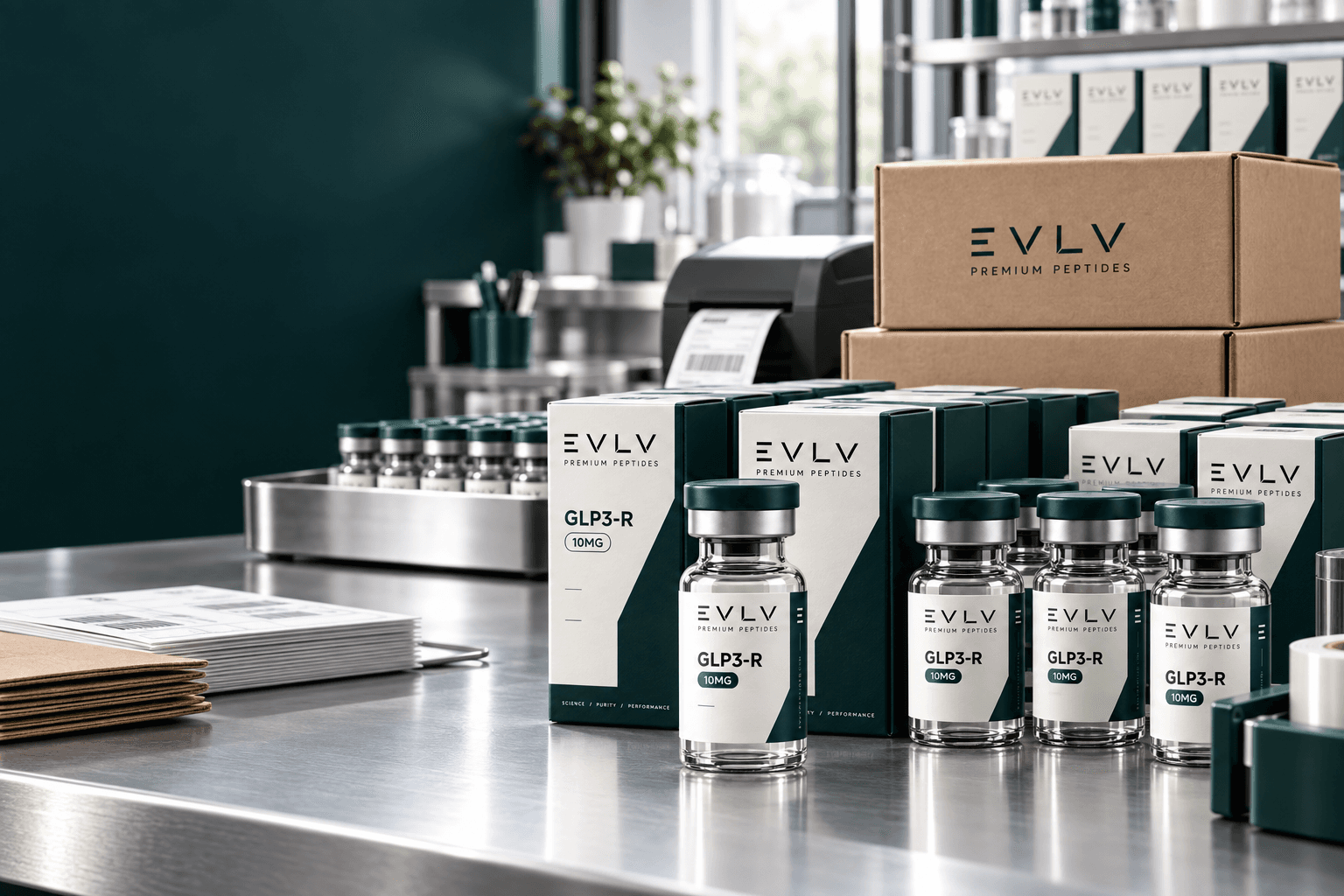EVLV research products and branded fulfillment operation